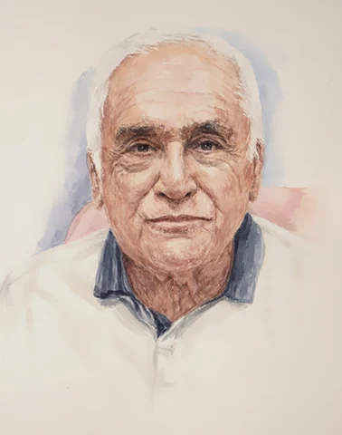 commande-portrait Joseph Difalco Marseille par Patrick Salducci