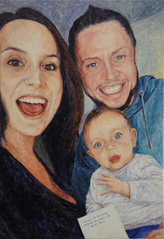 Portrait artiste peintre Patrick Salducci