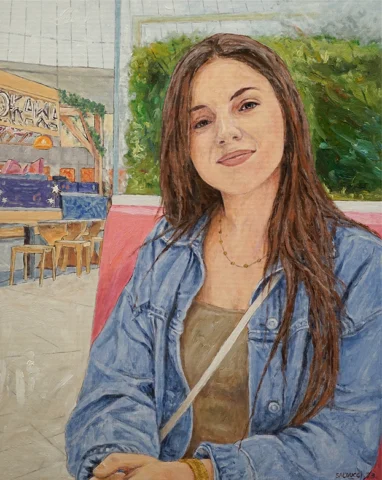 portrait-acrylique-jeune-fille-par-patrick-salducci-artiste-peintre-marseille